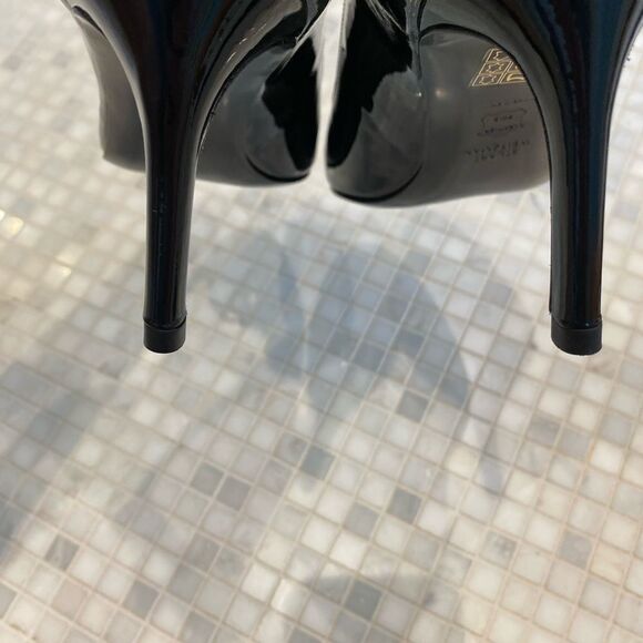 Like New Stuart Weitzman black patent heels - Picture 7 of 9